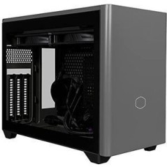 Cooler Master MasterBox NR200P MAX Mini ITX Tower - 850W Power Supply, Sleek Black & Gray Design - Ultimate Performance and Styl